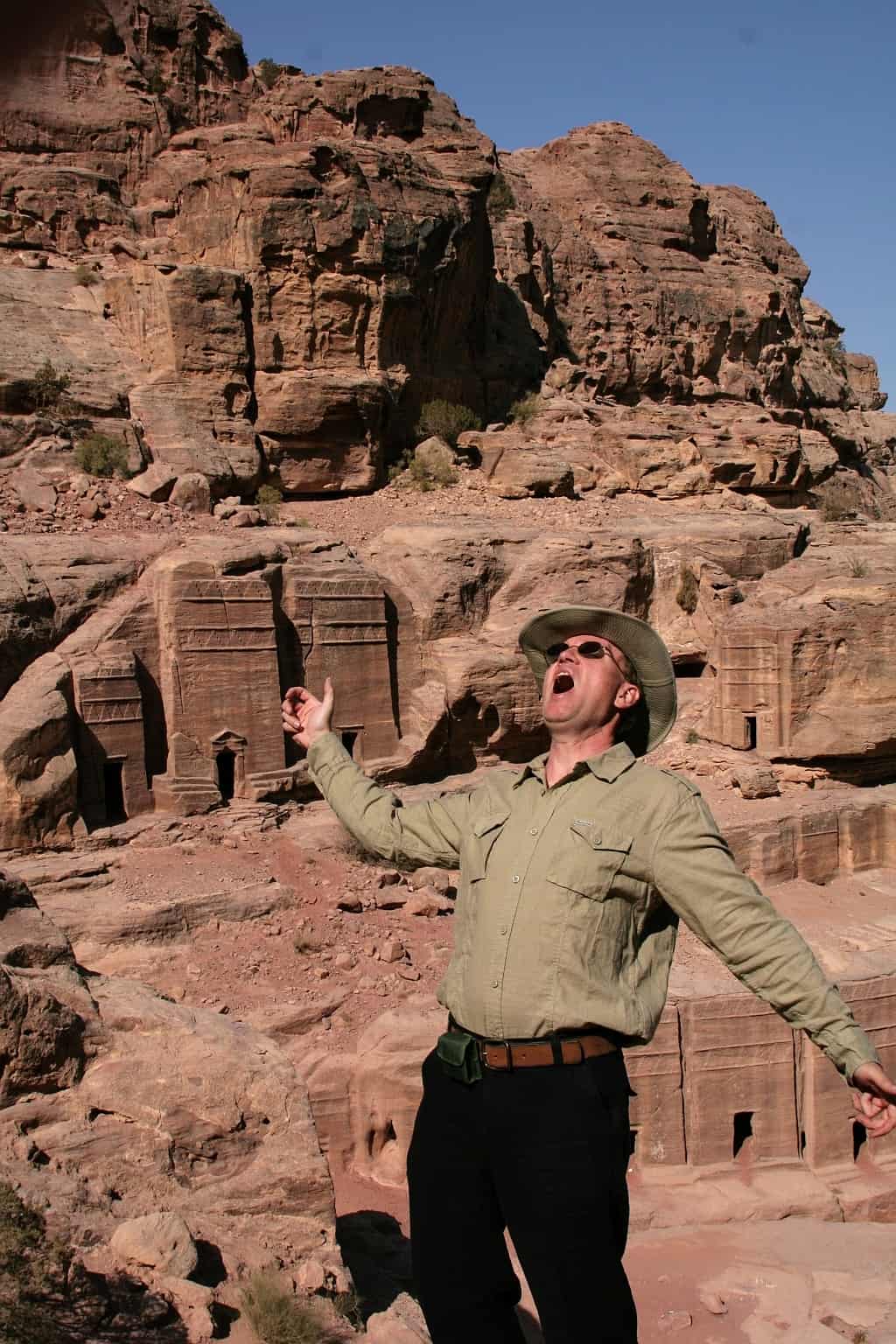 Petra w Jordanii. Starożytne miasto Nabatejczyków 33 Petra-grobowce