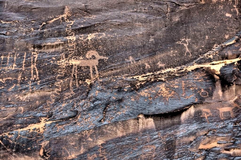 Fort Bluff w Utah – historia pionierów i petroglify 18 sand-island-petroglyphs-1_1