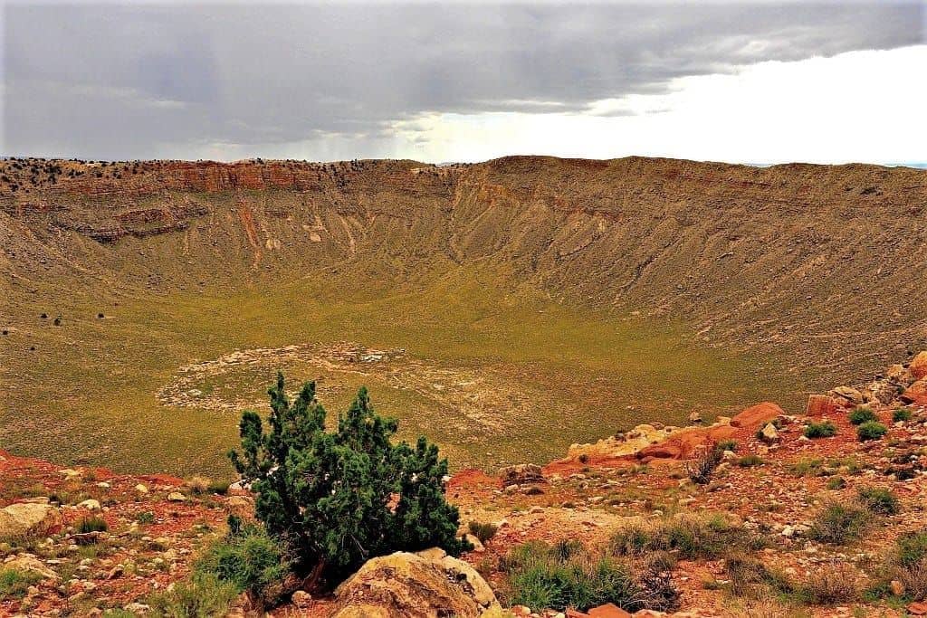 Krater meteorytowy Barringer 5 Krater Meteorytowy Barringer - panorama