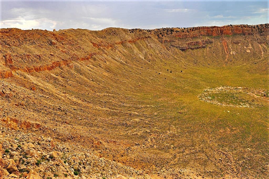Krater meteorytowy Barringer 9 Krater meteorytowy Barringera 4