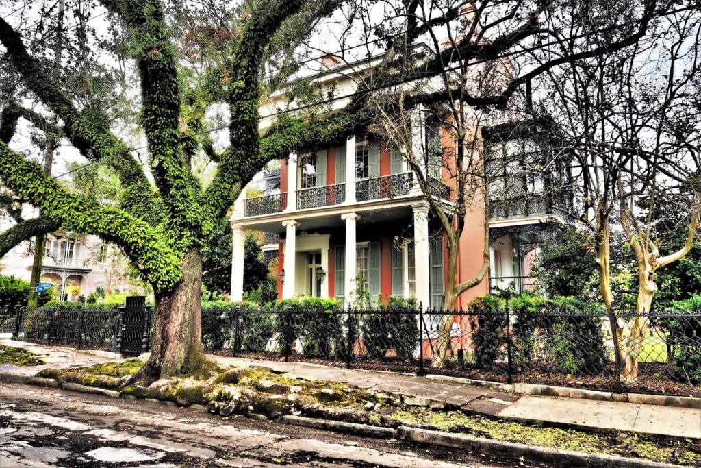 Garden District w Nowym Orleanie Anne Rice Home