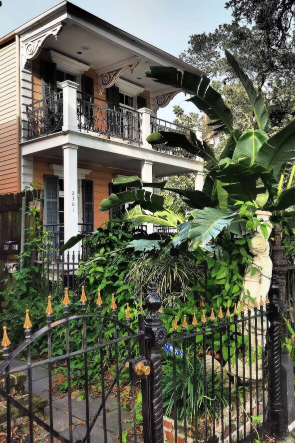 Garden District w Nowym Orleanie anne rice childhood house