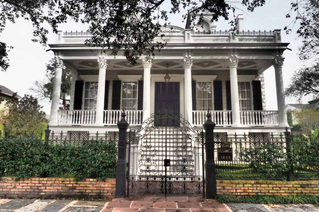 Garden District w Nowym Orleanie f
