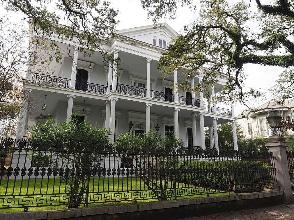 Garden District w Nowym Orleanie i
