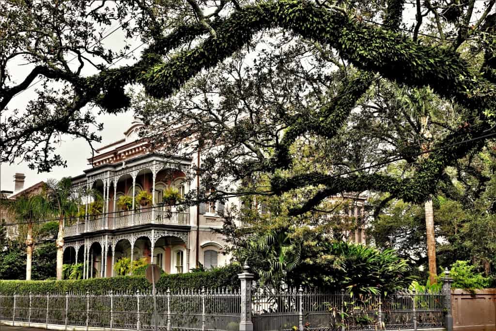 Garden District w Nowym Orleanie vv