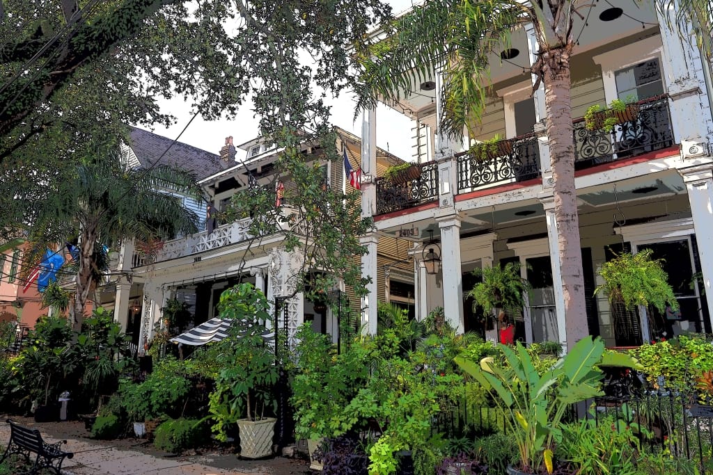 Garden District w Nowym Orleanie