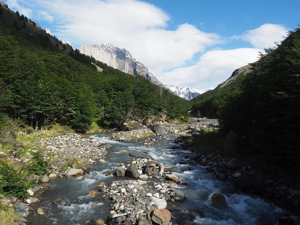 Torres dle Paine Ascencio river