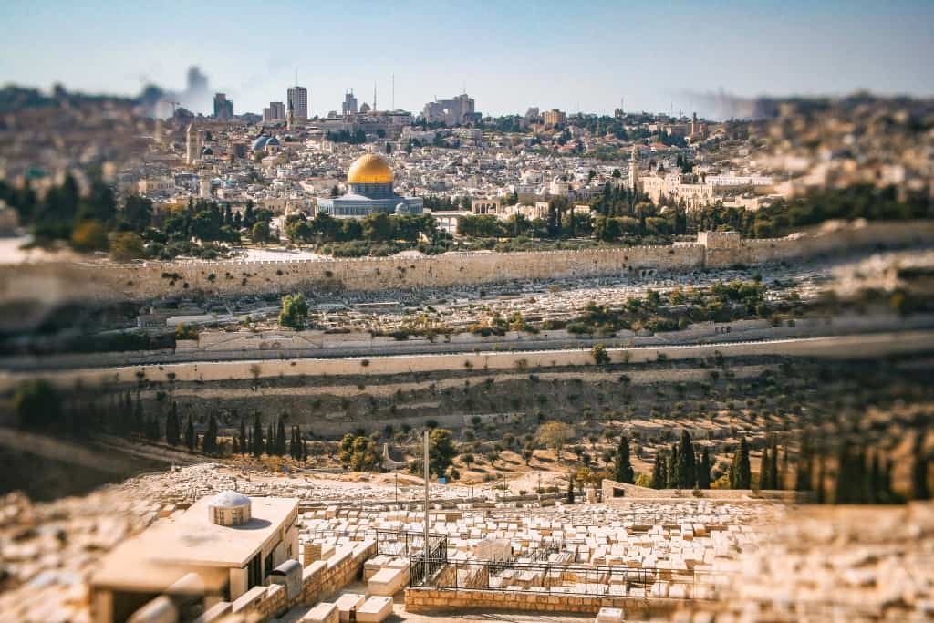 Historia Jerozolimy cmentarz a