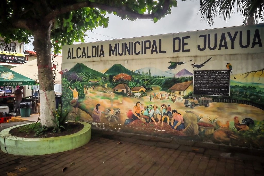 Ruta de las Flores. Szlakiem kwiatów w Salwadorze 41 Juayua Ruta de las Flores El Salvador i 1