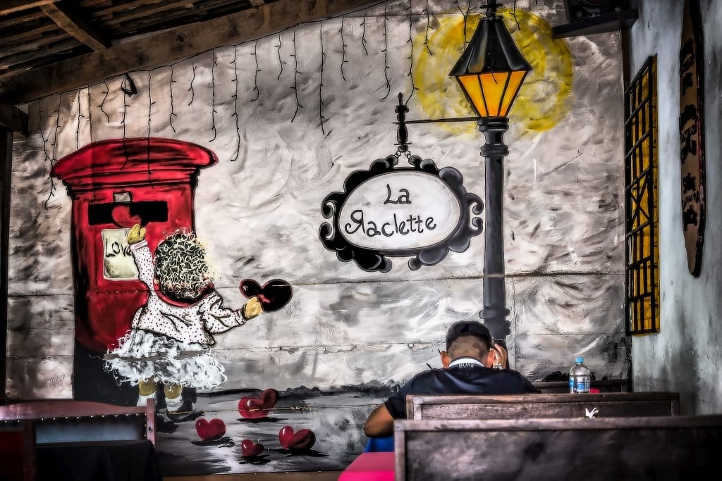 Ruta de las Flores. Szlakiem kwiatów w Salwadorze 39 Ruta de las Flores Ataco El Salvador restauracja