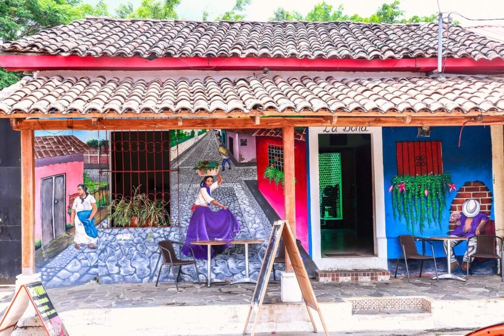 Ruta de las Flores. Szlakiem kwiatów w Salwadorze 18 Ruta de las Flores Ataco Salwador a