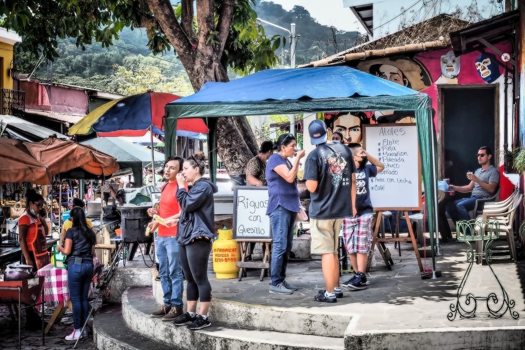Ruta de las Flores. Szlakiem kwiatów w Salwadorze 25 Ruta de las Flores Ataco a