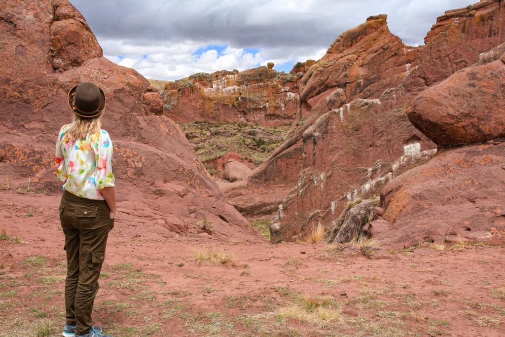 Tiwanaku w Boliwii. Aramu Muru i Puma Punku 7 Amaru Muru w Peru