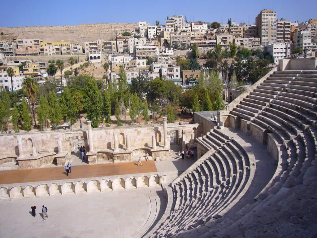Amman teatr jordania