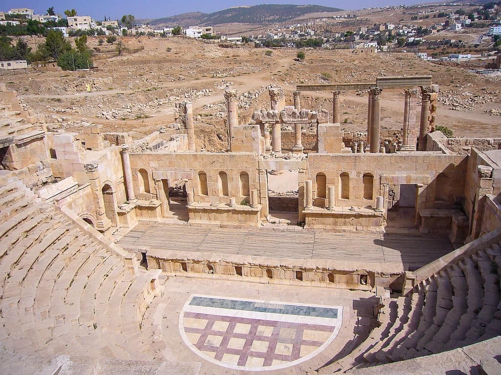 Jordania Jerash