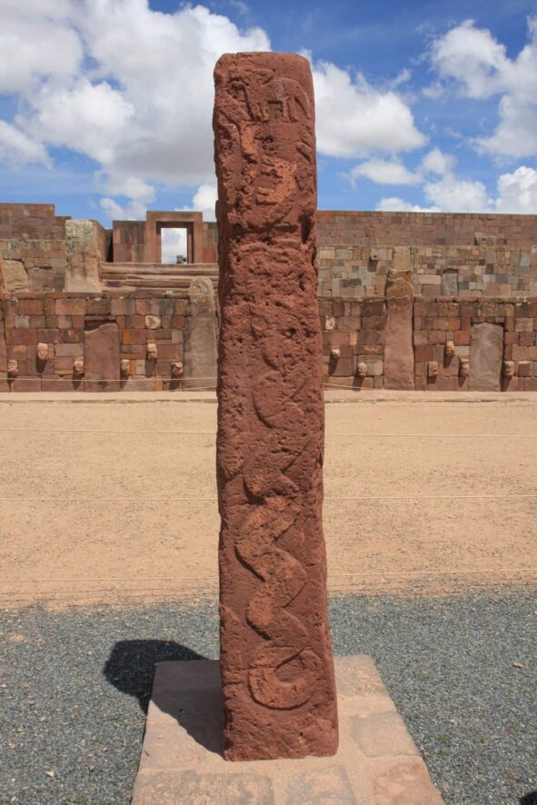 Tiwanaku w Boliwii. Aramu Muru i Puma Punku 35 Tiwanaku w Boliwii Wirakocza