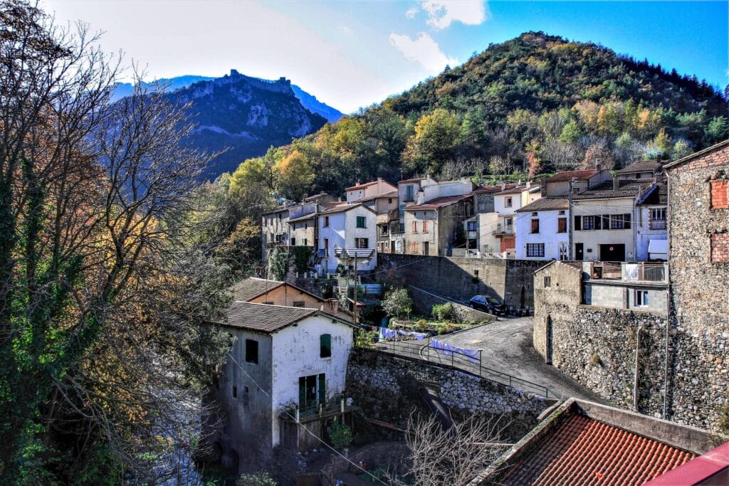 Zamki Katarow Zamki Katarow Chateau de Puilaurens 3 2