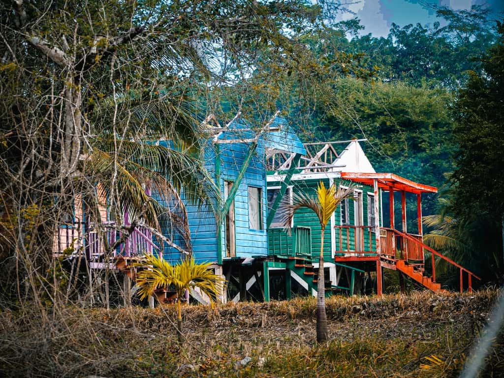 Lamanai. Ruiny miasta Majów w Belize 2 Lamanai New River a