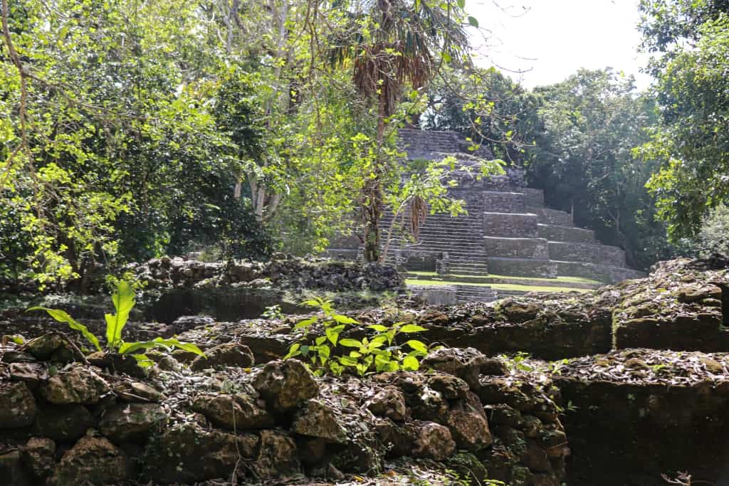Lamanai. Ruiny miasta Majów w Belize 19 Lamanai wielka swiatynia
