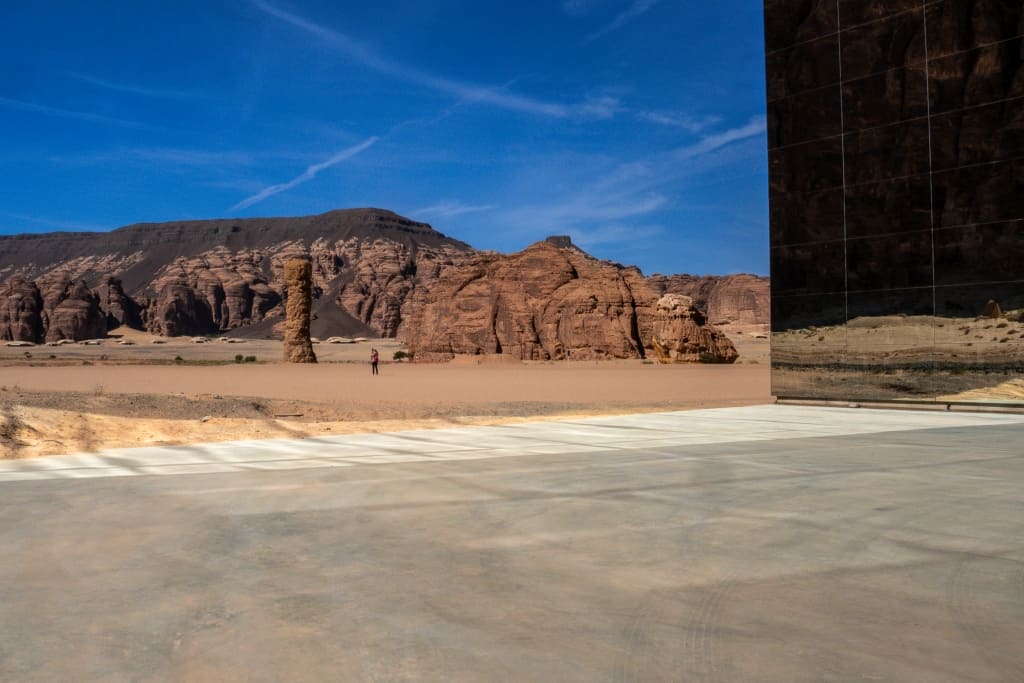 AlUla – co zobaczyć: Hegra, Maraya, Elephant Rock 17 Alula Maraya Arabia Saudyjska 1