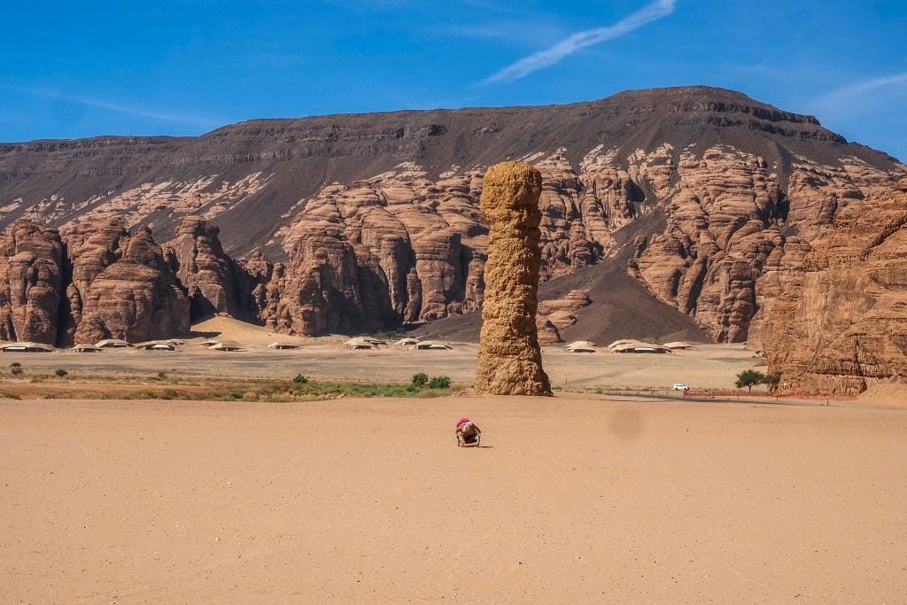 AlUla – co zobaczyć: Hegra, Maraya, Elephant Rock 18 Alula Maraya Arabia Saudyjska 2