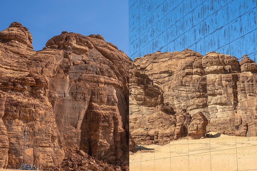 AlUla – co zobaczyć: Hegra, Maraya, Elephant Rock 21 Alula Maraya Arabia Saudyjska 6