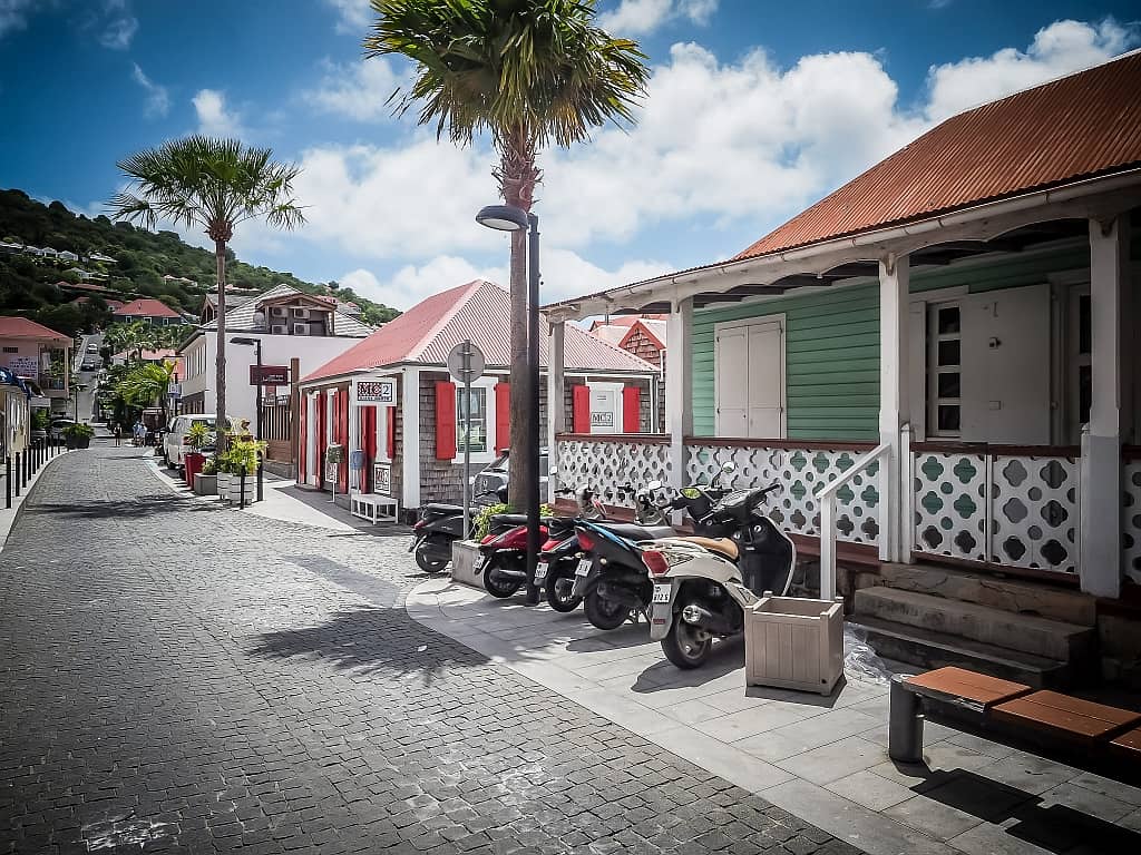 St. Barths ulice Gustavia b