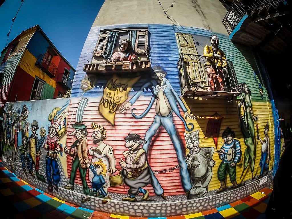 buenos aires kolorowa la boca