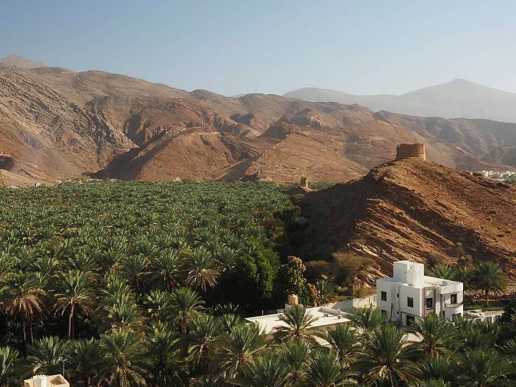oman krajobraz