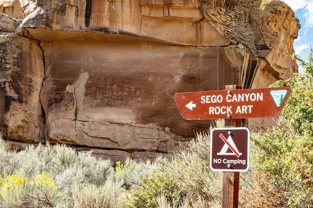 Sego Canyon Rock Art Ute 5