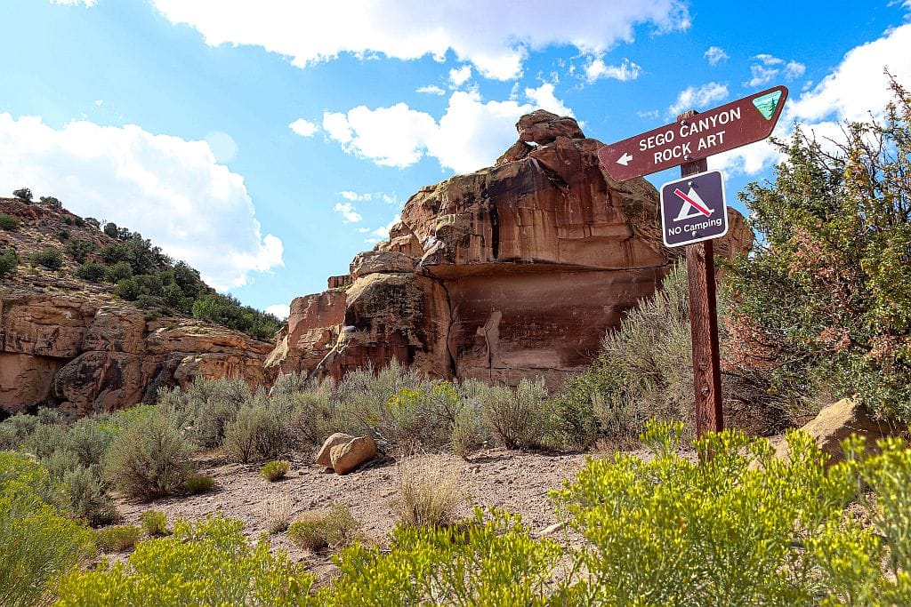 Sego Canyon Rock Art Ute