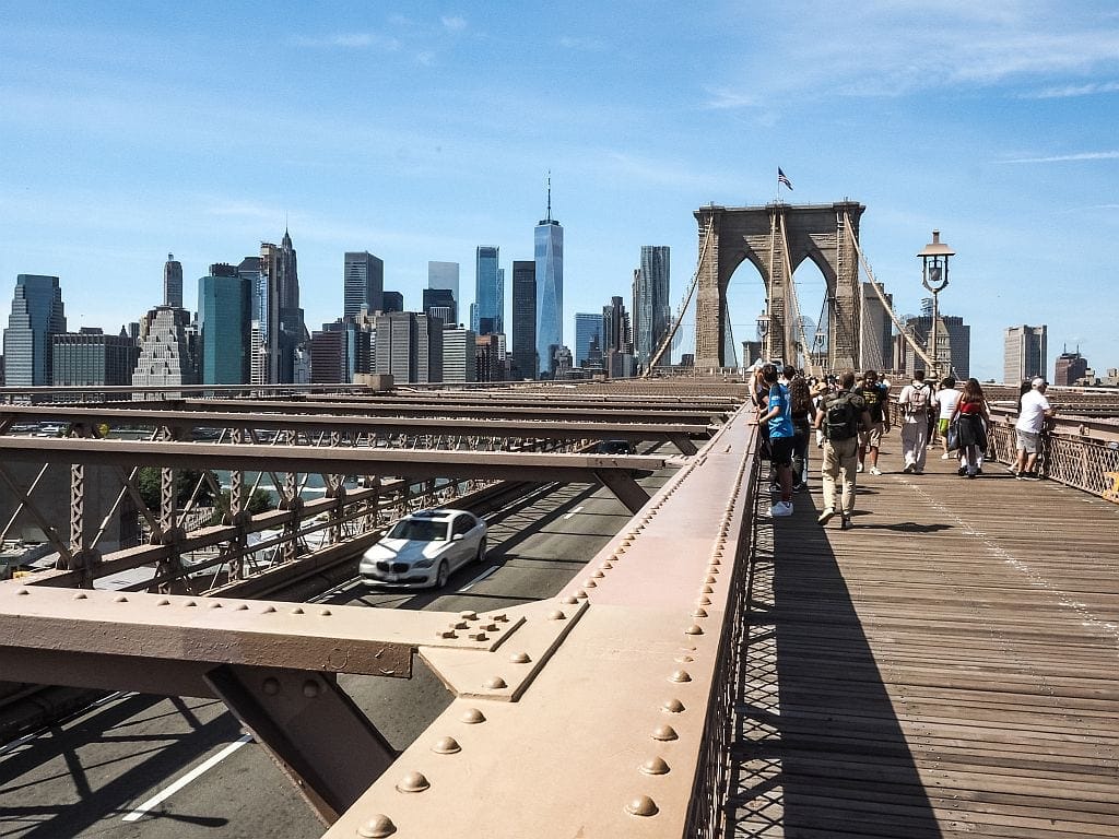 Nowy Jork Brooklyn Bridge 1