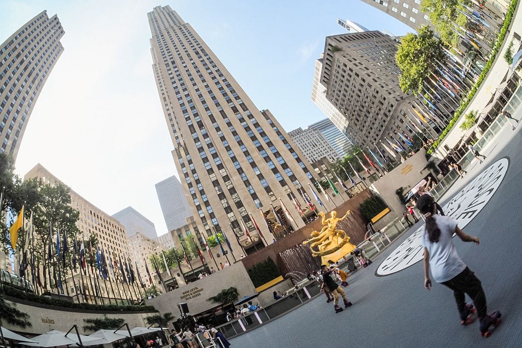 Nowy Jork rockefeller center v