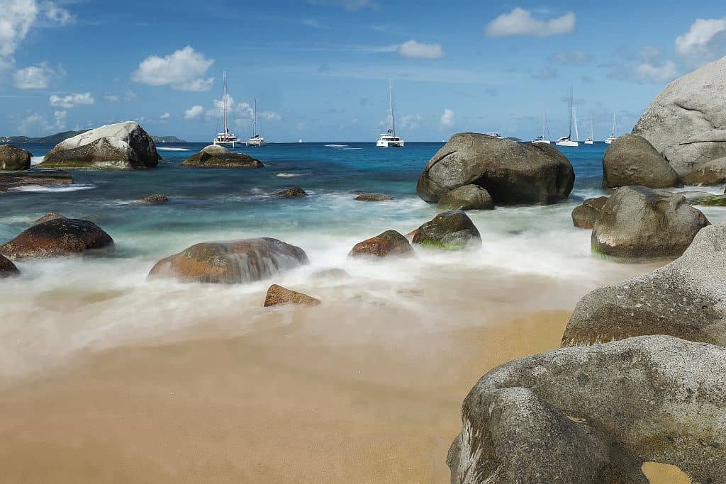 Rejs po Karaibach - 5 wysp w 10 dni 20 Rejs po Karaibach The Baths na Virgin Gorda 11