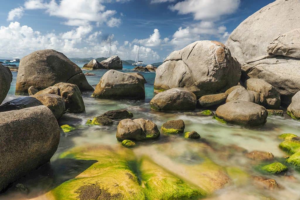 Rejs po Karaibach - 5 wysp w 10 dni 21 Rejs po Karaibach The Baths na Virgin Gorda 12