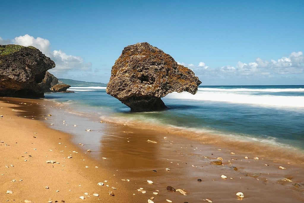 Rejs po Karaibach - 5 wysp w 10 dni 48 Rejs po karaibach Barbados Bathsheba Bay piekno wschodniego wybrzeza 4