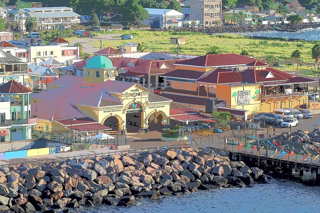 Rejs po Karaibach - 5 wysp w 10 dni 70 Rejs po karaibach St Kitts Kolonialne ulice Basseterre 2