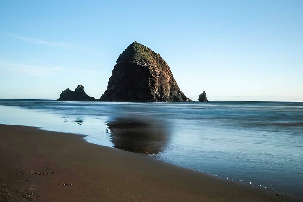 Wybrzeże Oregonu – najpiękniejsze klify i plaże 2 Wybrzeze Oregonu Cannon Beach i Haystack Rock