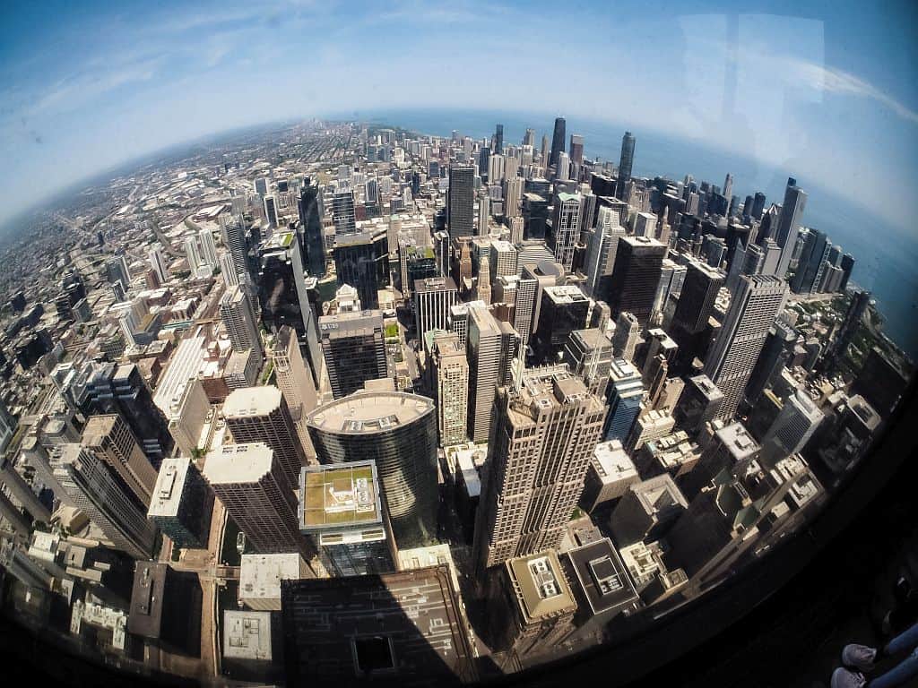 Co warto zobaczyc w Chicago Skydeck i The Ledge w Willis Tower 1
