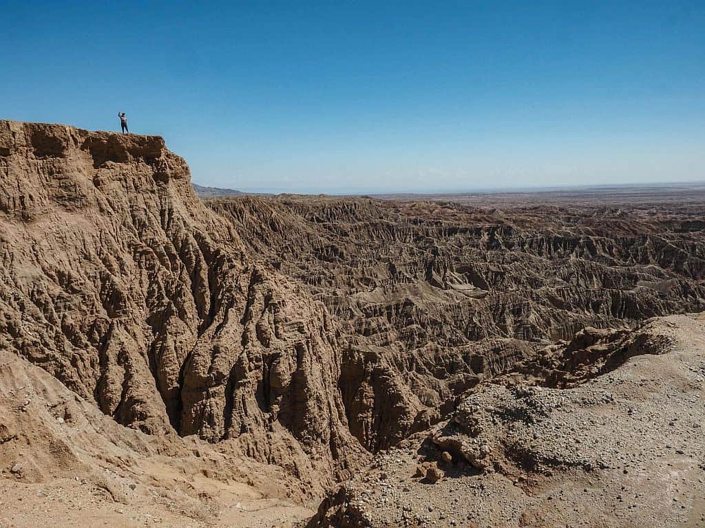 Co zobaczyć w Anza-Borrego Desert State Park – przewodnik 22 Fonts Point Anza Borrego panorama 1