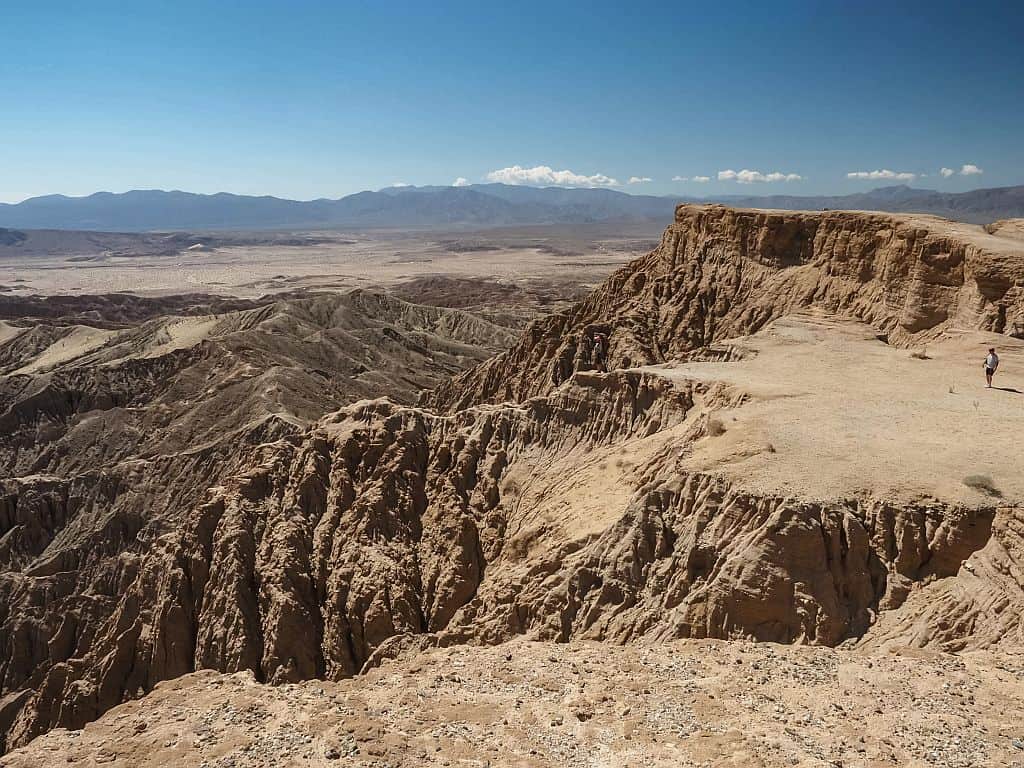 Co zobaczyć w Anza-Borrego Desert State Park – przewodnik 25 Fonts Point Anza Borrego panorama 2