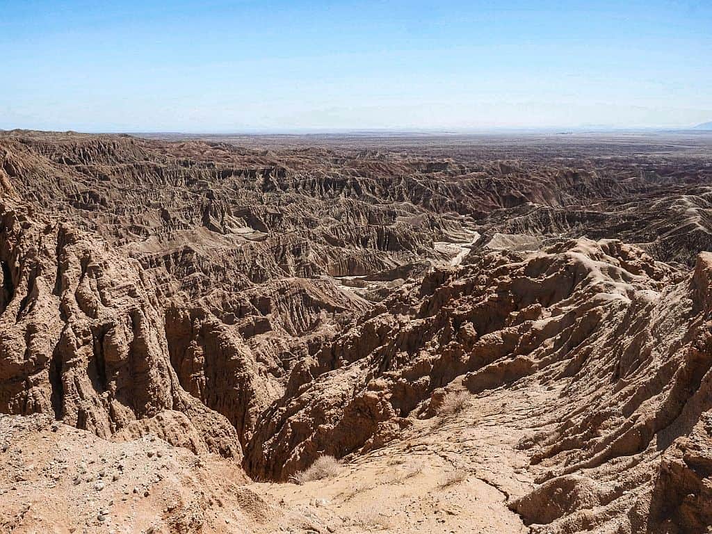 Co zobaczyć w Anza-Borrego Desert State Park – przewodnik 24 Fonts Point Anza Borrego