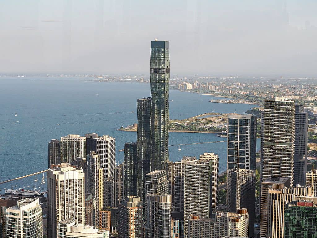 Panorama Chicago z 360 Chicago – Najlepszy punkt widokowy w John Hancock Center
