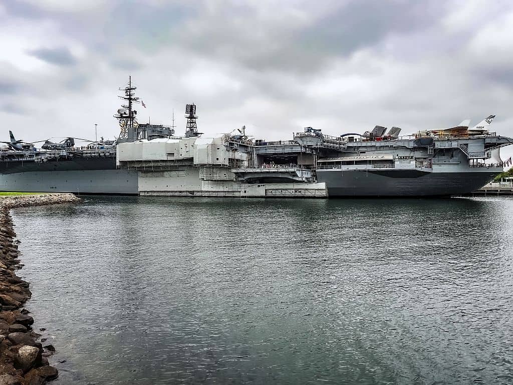 Co zobaczyć w San Diego – Old Town i Balboa Park 24 San Diego USS Midway