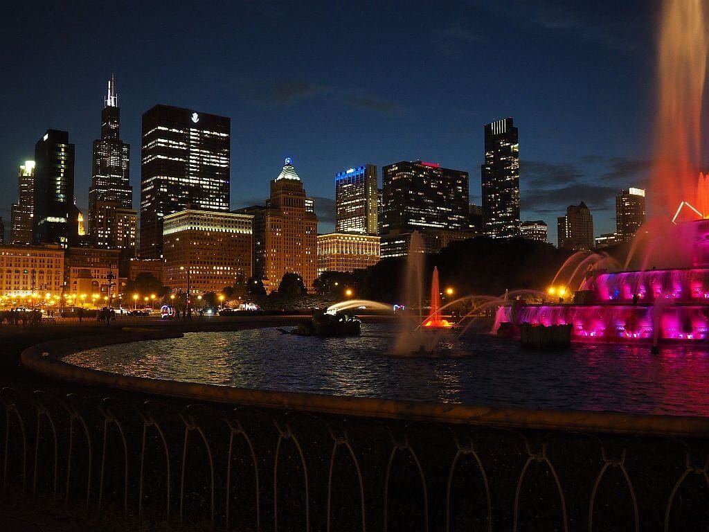 Zdjęcie Buckingham Fountain w Grant Park – klasyczna