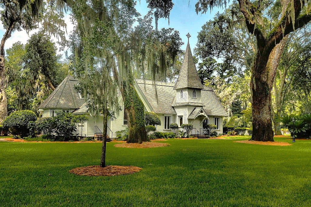 Christ Church Frederica – gotycki kosciol na St. Simons Island
