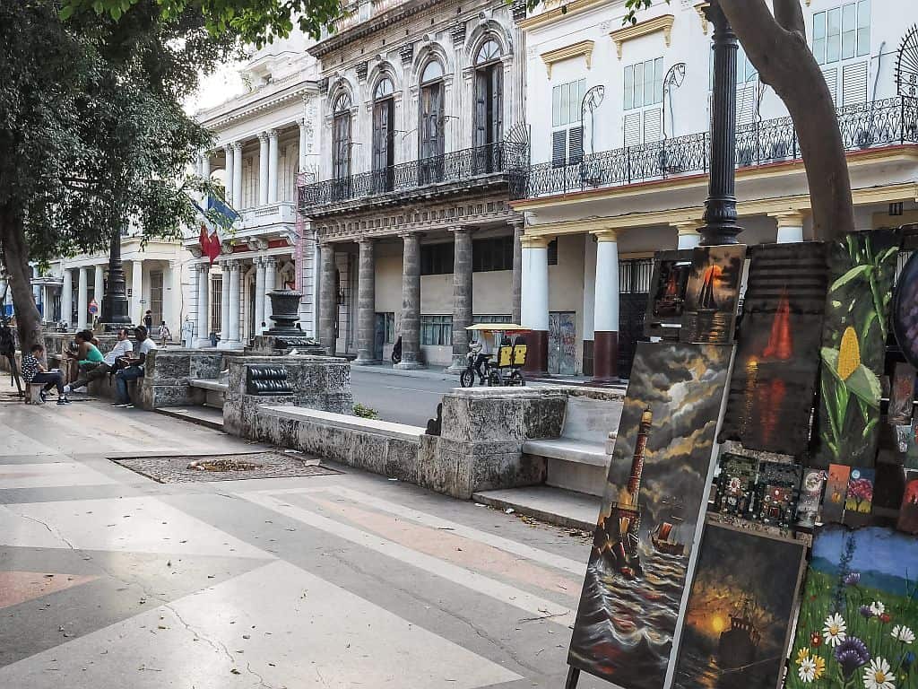 Co zobaczyc w Hawanie Paseo del Prado c 1