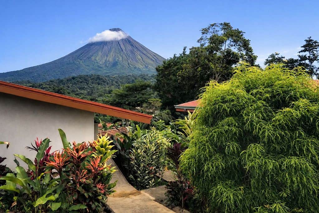 Kostaryka na wlasna reke wulkan Arenal