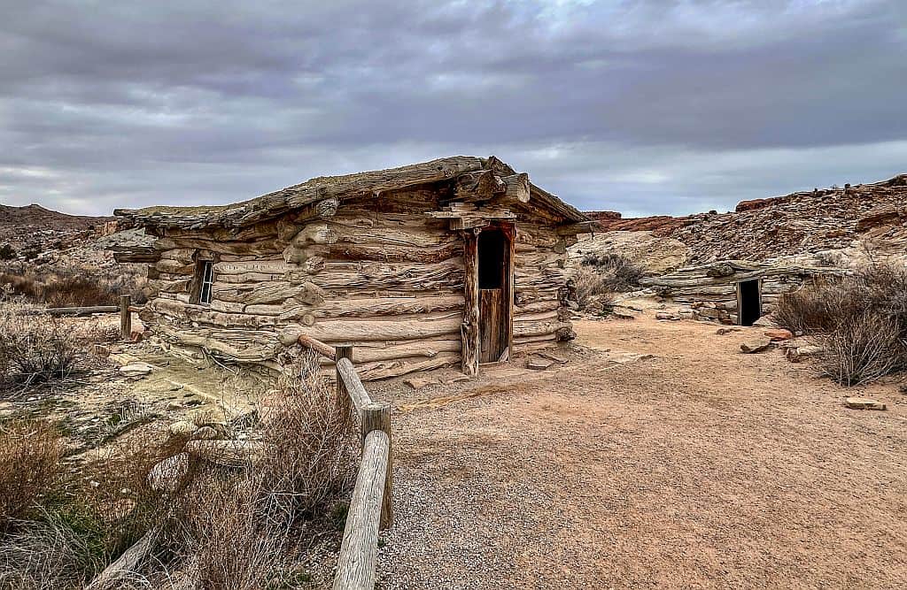 Wolfe Ranch – poczatek szlaku do Delicate Arch
