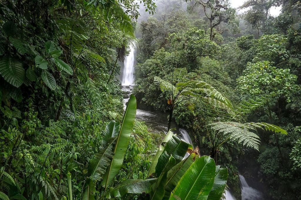 kostaryka na wlasna reke wodospady La Paz